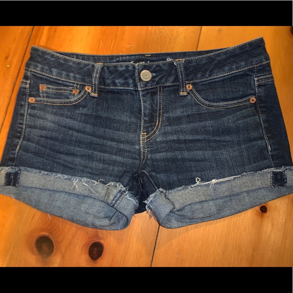 american eagle jean shorts